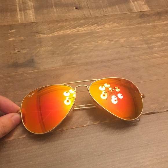 orange colour sunglasses
